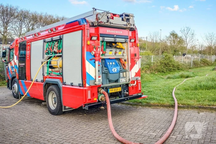 Brandstichting in leegstaand gebouw