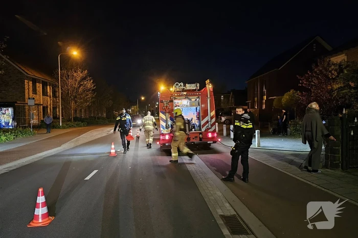 Brand in schoorsteen van pelletkachel