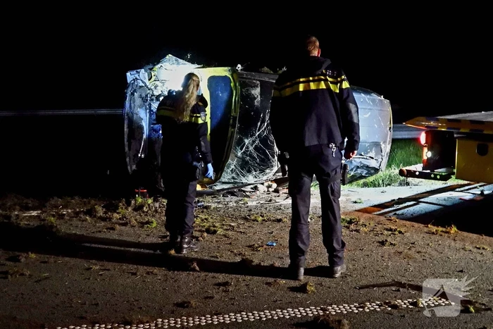 ongeval rijksweg a31 r 32,8 menaam