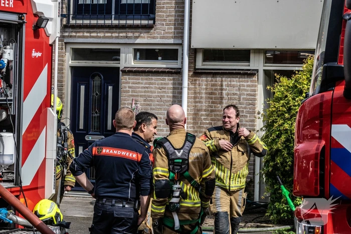 Veel rookontwikkeling bij uitslaande woningbrand