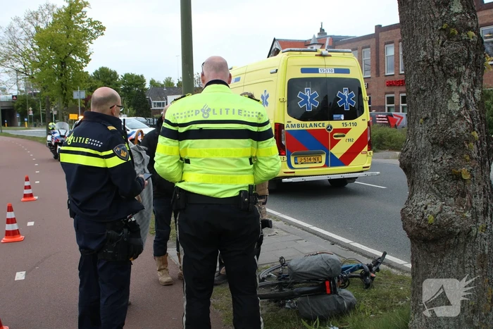 Twee fietsers betrokken bij aanriiding