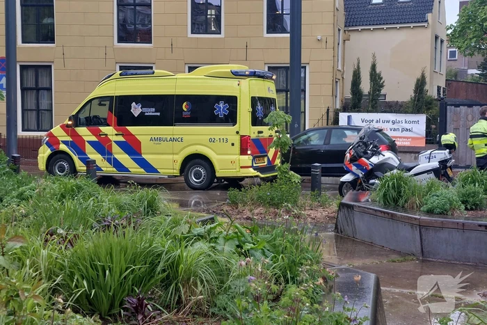 Fietser raakt gewond bij aanrijding