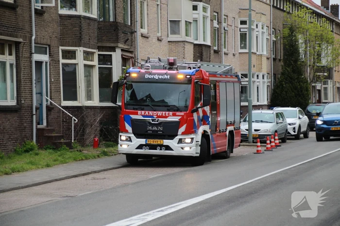 Brand in woning snel geblust