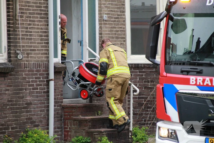 Brand in woning snel geblust