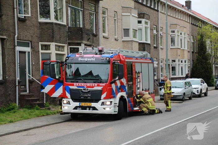 Brand in woning snel geblust