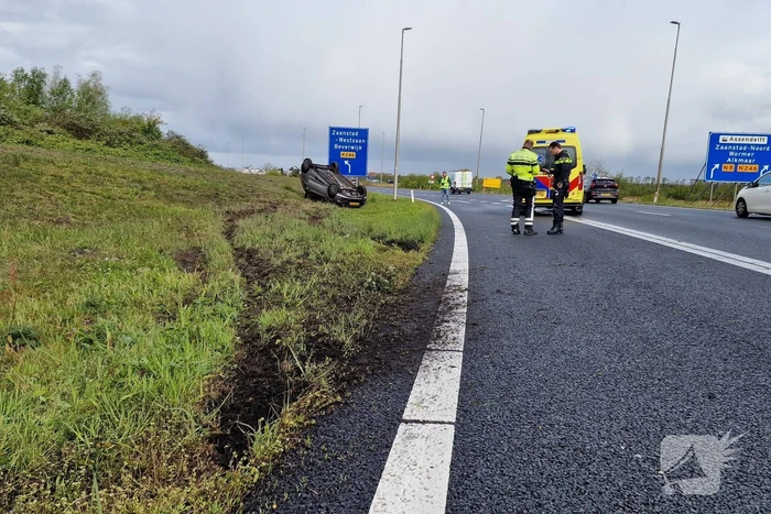 ongeval rijksweg a8 r 10,9 a - zaanstad-assendelft 4 westzaan