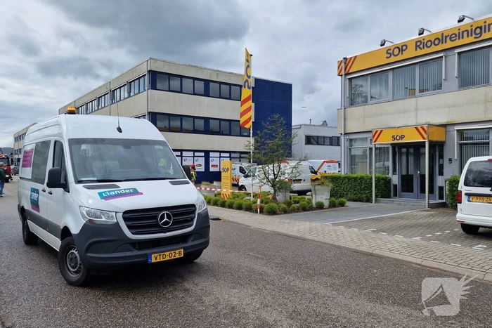 Bedrijven ontruimd vanwege gaslekkage