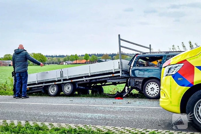 Traumateam ingezet bij eenzijdig ongeval