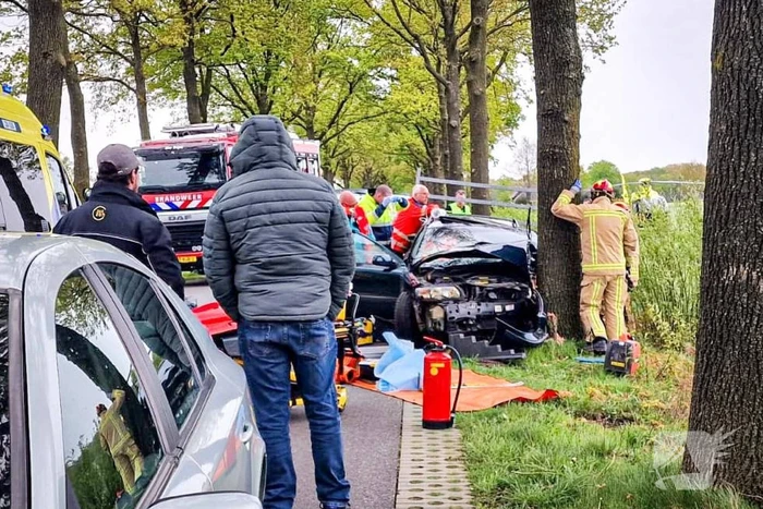 Traumateam ingezet bij eenzijdig ongeval
