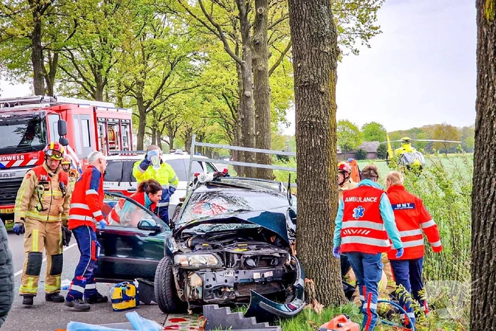 Traumateam ingezet bij eenzijdig ongeval