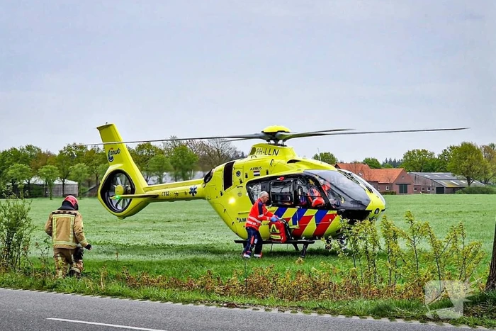 Traumateam ingezet bij eenzijdig ongeval