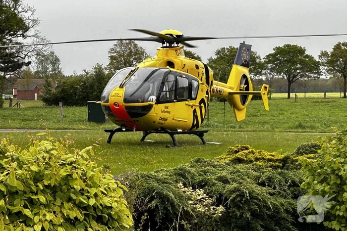 Persoon bekneld na ernstig ongeval