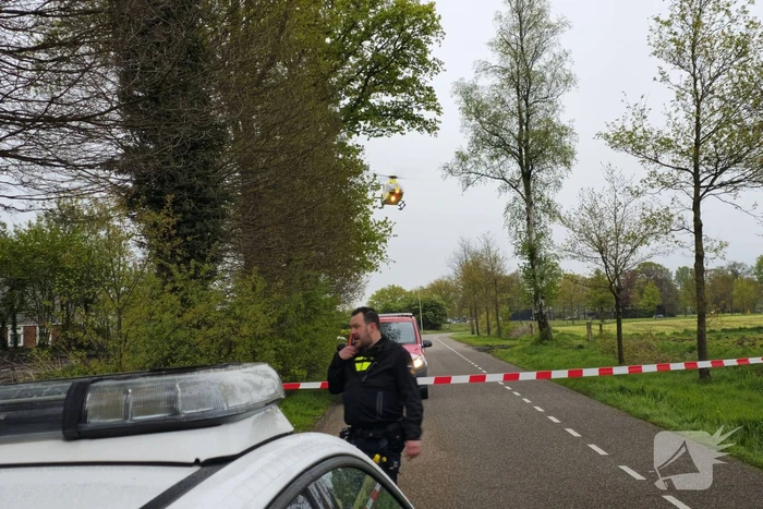 Persoon bekneld na ernstig ongeval