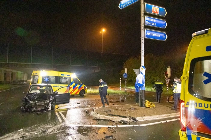 Twee personenwagens betrokken bij verkeersongeval