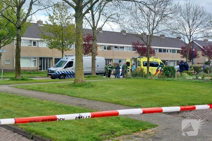 Mogelijk explosieven gevonden, omgeving afgezet explosieven Opruimingsdienst Defensie ingeschakeld