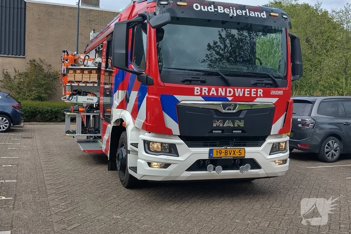 Veel hulpdiensten aanwezig na pan op het vuur