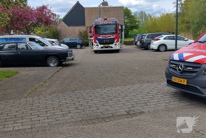 Veel hulpdiensten aanwezig na pan op het vuur