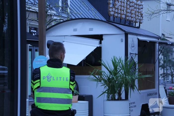 Brand bij foodtruck Batavia Stad