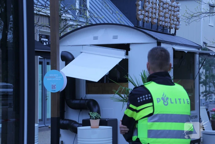 Brand bij foodtruck Batavia Stad