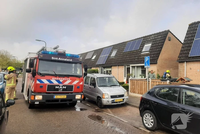 Brandweer ingezet voor keukenbrand
