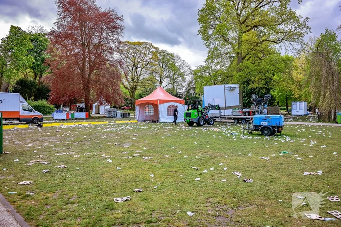 Koningsdag rumoerig afgesloten