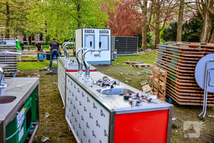 Koningsdag rumoerig afgesloten