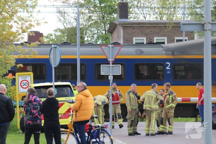 Treinverkeer gestremd vanwege aanrijding
