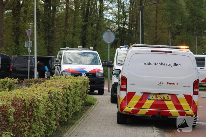 Treinverkeer gestremd vanwege aanrijding