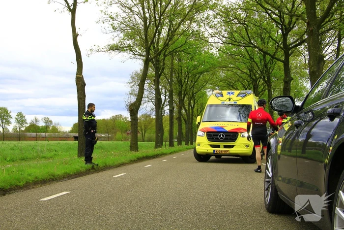 Wielrenner gewond na val