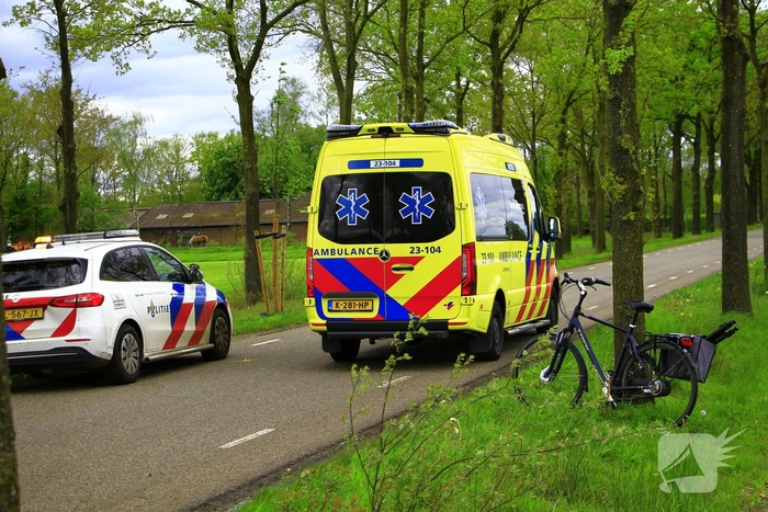 Wielrenner gewond na val
