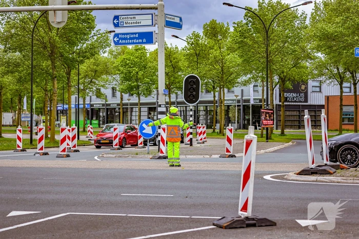 Nog dagen lang hinder na verkeersongeval op kruising