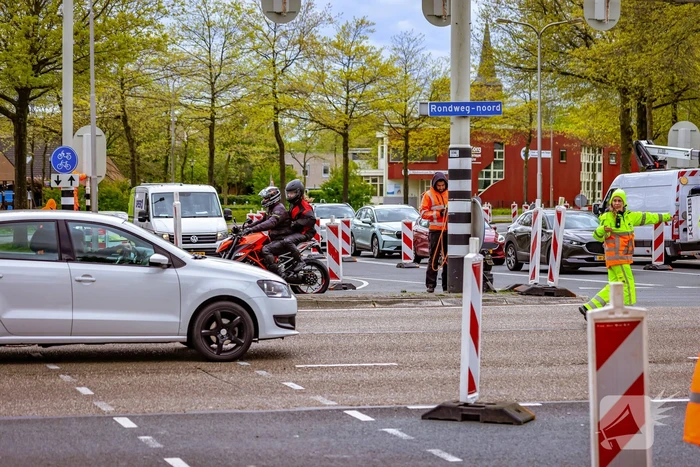 Nog dagen lang hinder na verkeersongeval op kruising