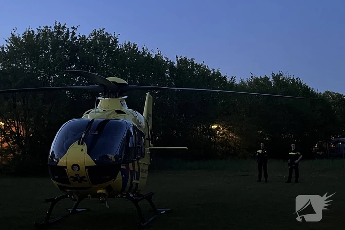 Traumahelikopter landt vanwege medische noodsituatie