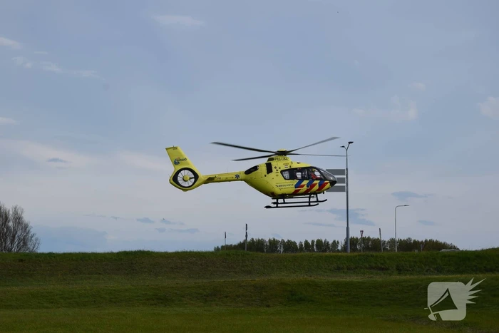 Traumahelikopter landt vanwege medische noodsituatie