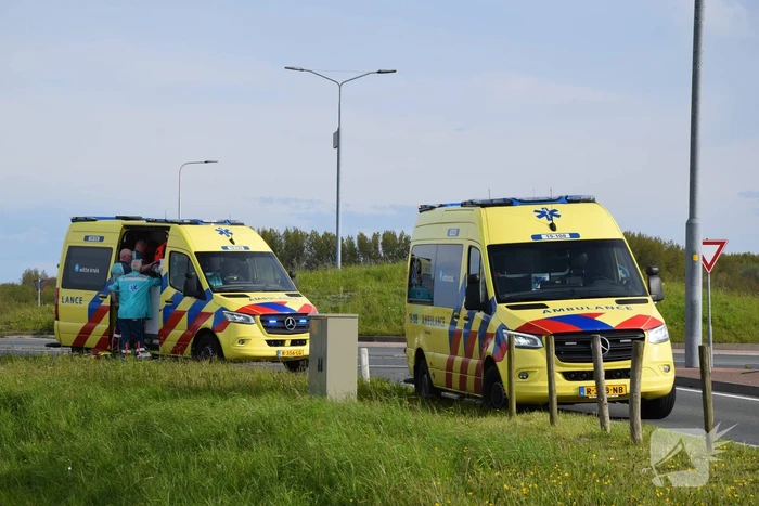 Traumahelikopter landt vanwege medische noodsituatie