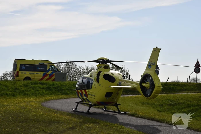 Traumahelikopter landt vanwege medische noodsituatie