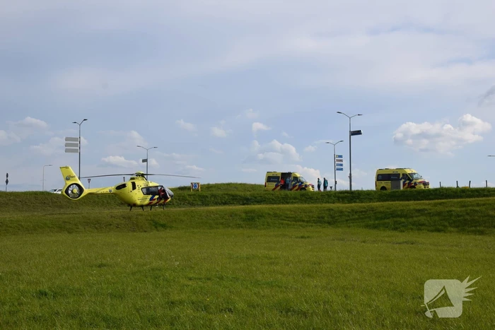 Traumahelikopter landt vanwege medische noodsituatie