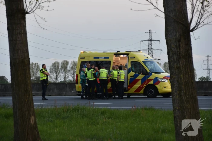 Traumahelikopter ingezet voor ongeval op snelweg