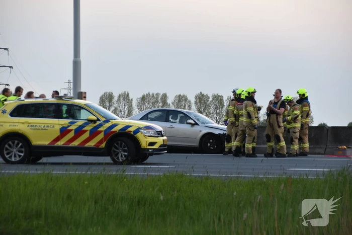 Traumahelikopter ingezet voor ongeval op snelweg