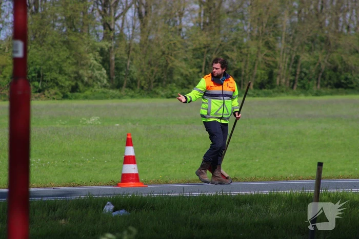 Personenauto geramd door bestelbus