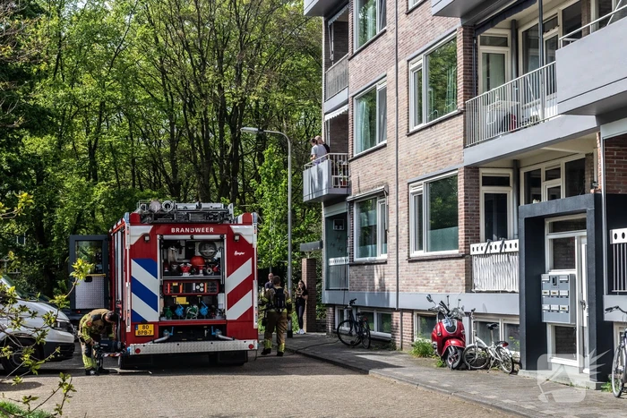 Kleine brand in flatwoning
