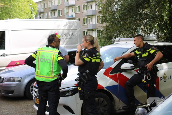 Kleine brand in flatwoning