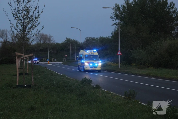 Motorrijder ernstig gewond na eenzijdig ongeval