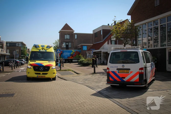 Fietser ten val na eenzijdig ongeval