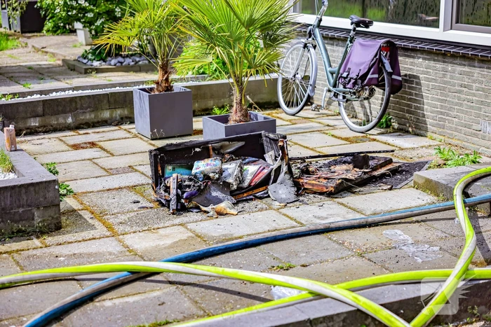 Veel schade door brand in woning