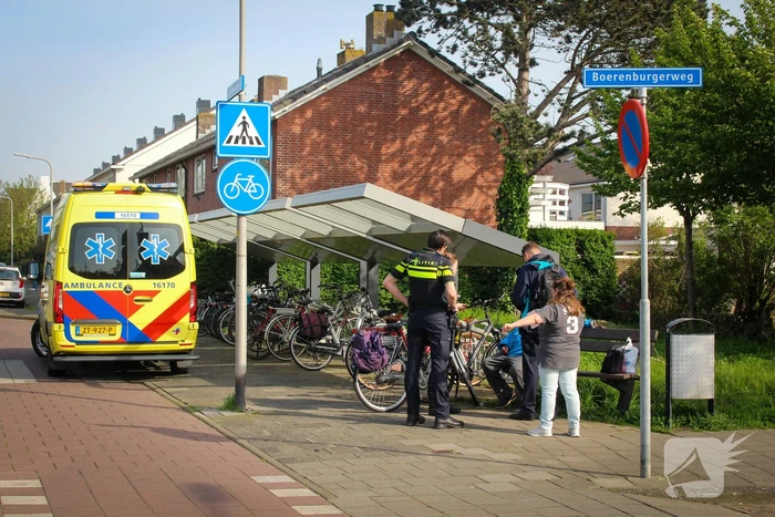 Fietser aangereden door stadsbus