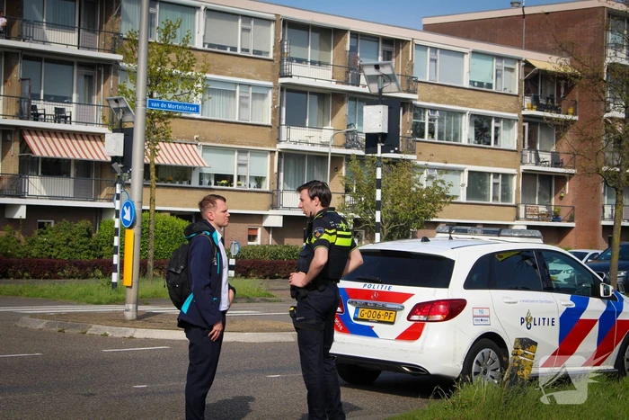 Fietser aangereden door stadsbus