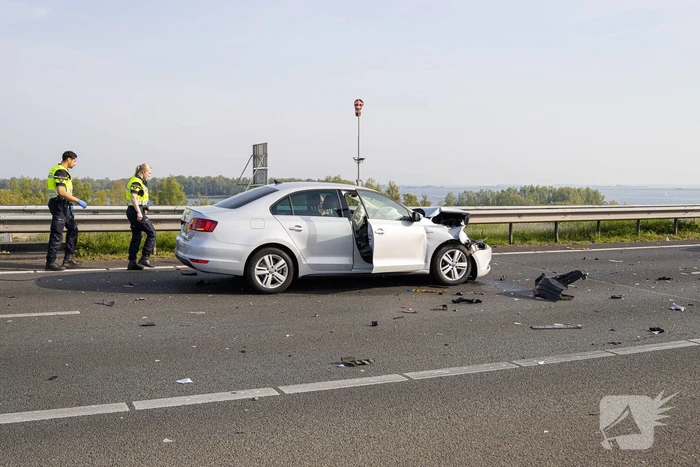 Veel schade en gewonden bij kettingbotsing