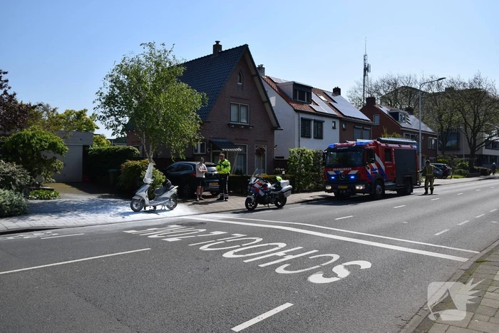 Bewoner blust scooterbrand
