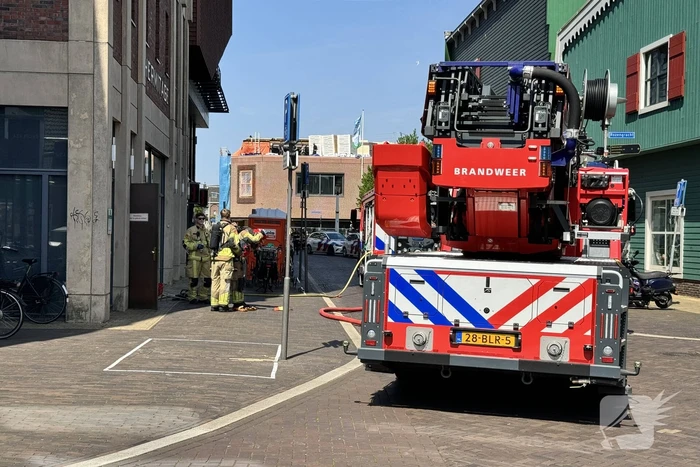 Grote brand in Q-Park parkeergarage